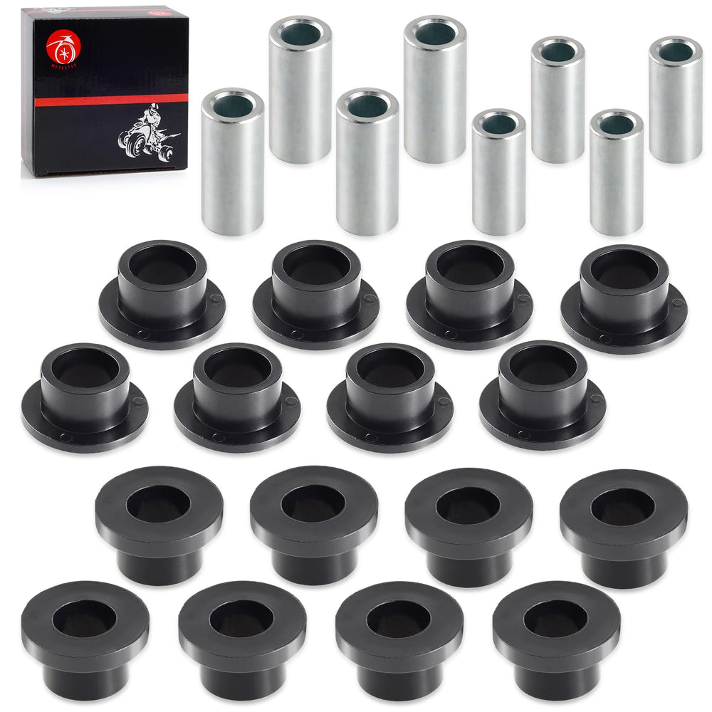 MOTO1988 packaging-contents includes eight upper and eight lower bushings for easy installation.