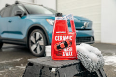 Mothers California Gold Ceramic Wash & Wax streak-free result example