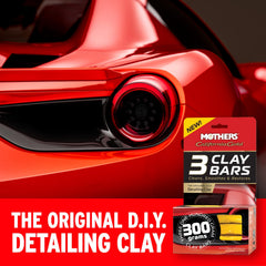 Mothers California Gold clay bar applied to paint to remove contaminants