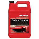 Mothers California Gold Instant Detailer bottle pour highlights easy touch-ups and light dirt removal.