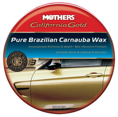 Mothers California Gold Pure Brazilian Carnauba Wax for showroom-ready depth and shine.