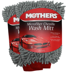 Mothers Premium Chenille Mitt protects delicate finishes while cleaning your vehicle.
