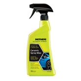 Mothers Ultimate Hybrid Ceramic Spray Wax bottle shows easy spray-on protection for cars