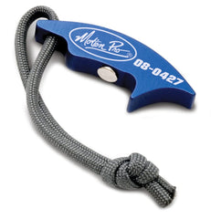 Motion Pro gear jammer tool close-up; billet aluminum build supports secure gear handling