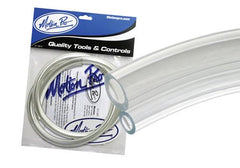 Motion Pro MP Clear PVC Fuel Line, flexible 5/16 in ID, ideal for venting and overflow applications.