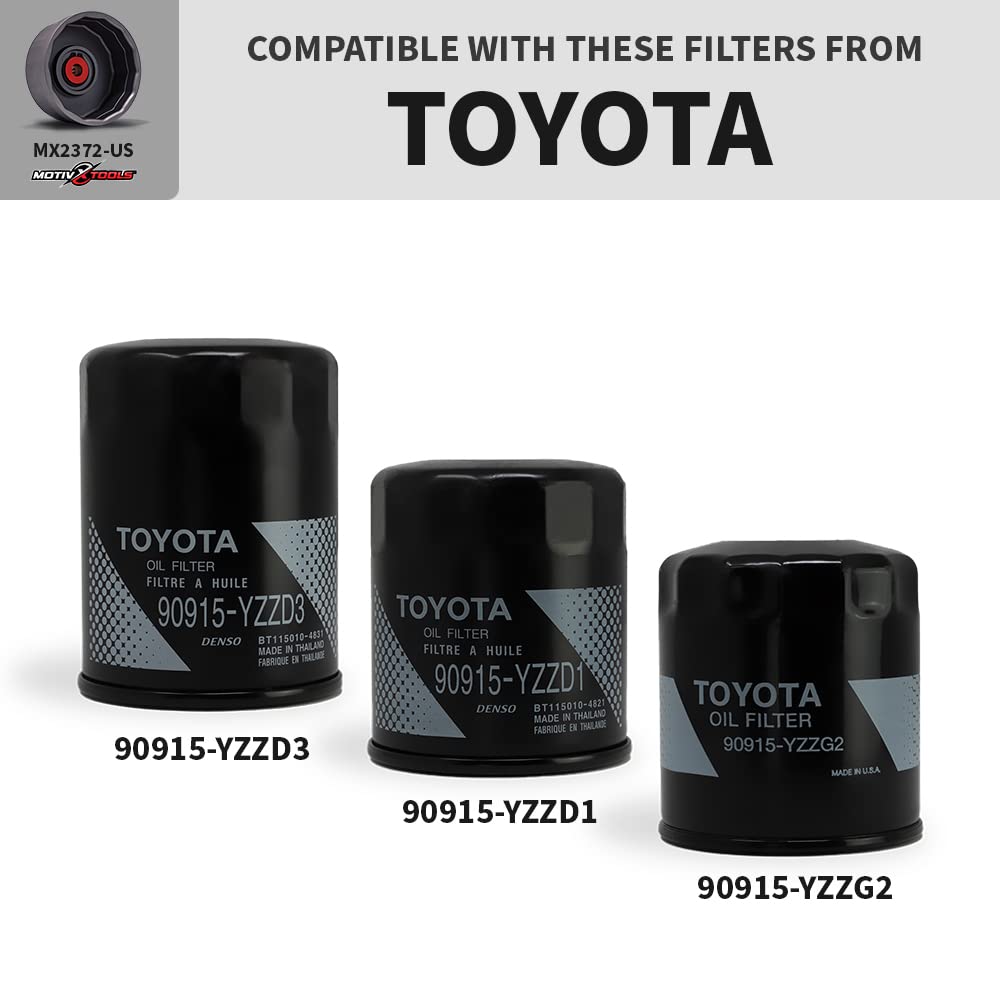 MX2372-US compatible with Bosch filters for fast spin-on removal.