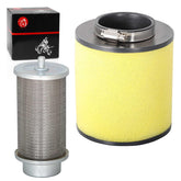 MOTO1988 air filter body for TRX250EX, install-ready for cleaner intake.