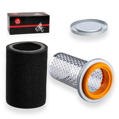 MOTO1988 air filter foam kit for Yamaha Grizzly enables cleaner intake.