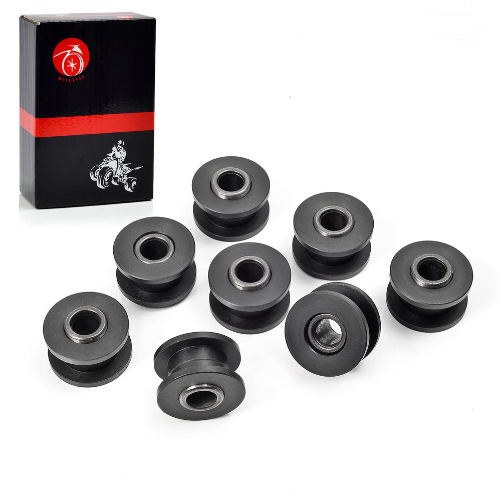 MOTO1988 All 4 shock bushing kit packaging shows Arctic Cat compatibility.