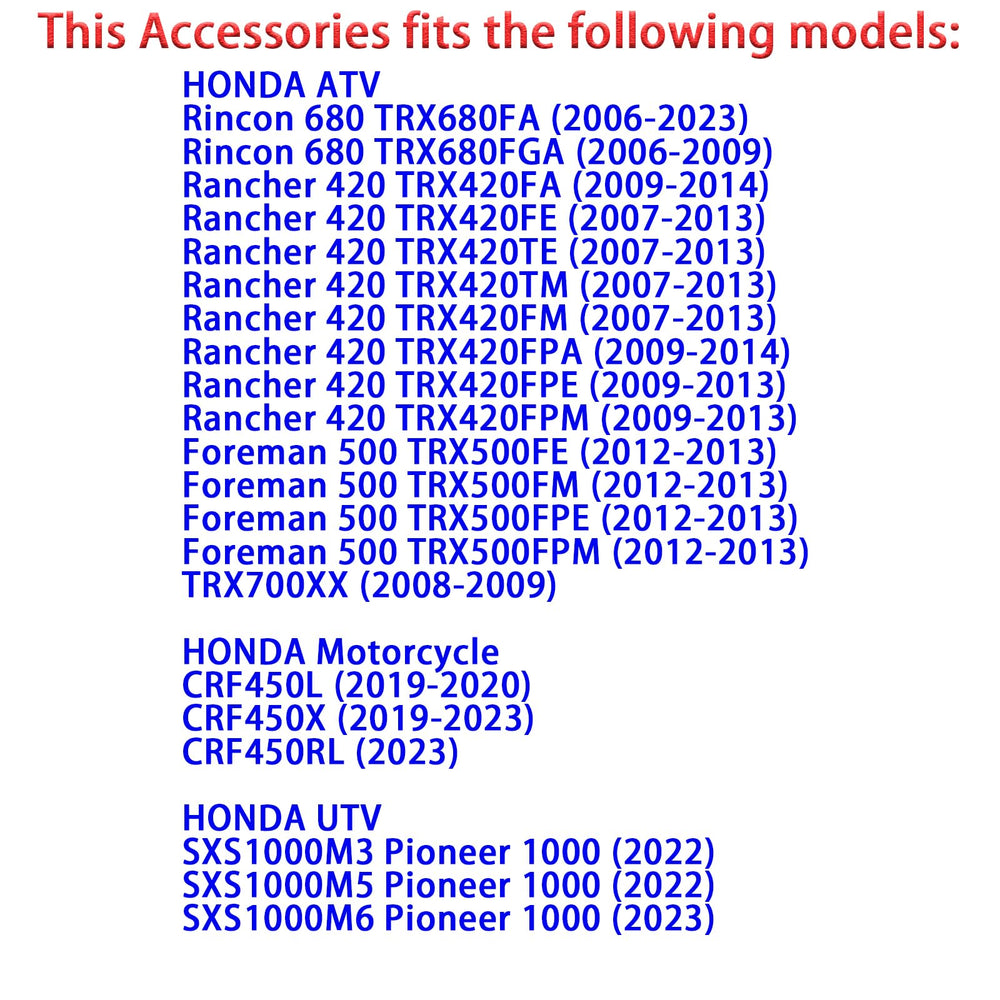 MOTO1988 fuel pump relay for CRF450RL; maintains fuel supply during trips.