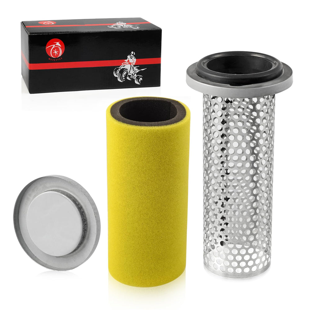 MOTO1988 guide cap for Yamaha Rhino kit secures filter components during rides.