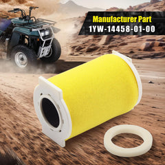 MOTO1988 Kodiak 400 air filter guide end cap kit aids consistent operation.