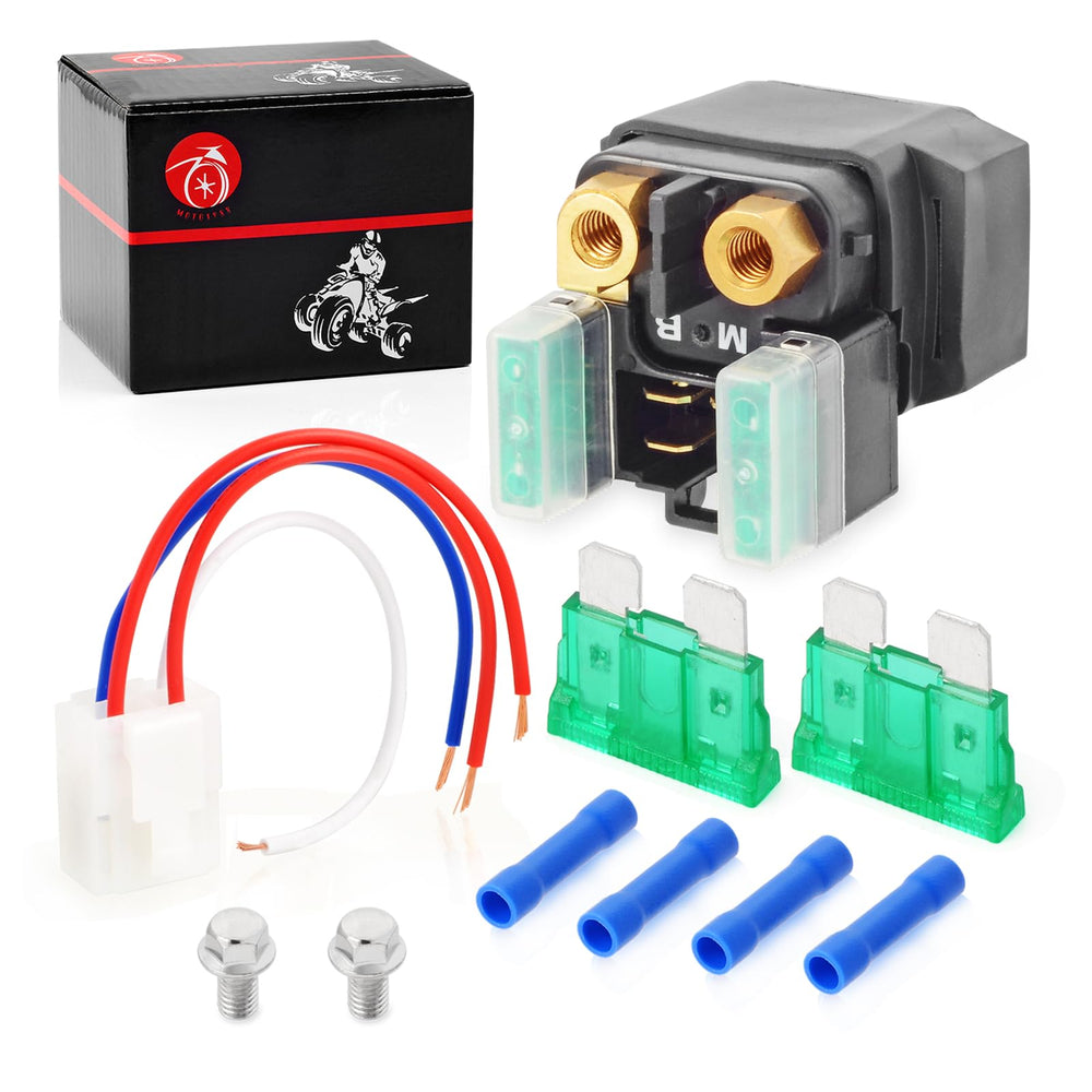 Relays plugs included for quick installation on Yamaha models