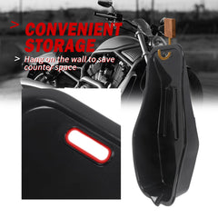 MOTO4U chemical-resistant PC material withstands oils and cleaners.