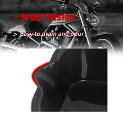 MOTO4U guard lip around edges protects contents during use.