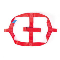 MOTO4U strap with thick fleece sleeve protecting the bike's finish
