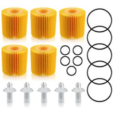 MOTOALL oil filter kit box and filters for easy replacement