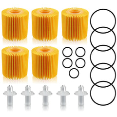 MOTOALL oil filter kit box and filters for easy replacement