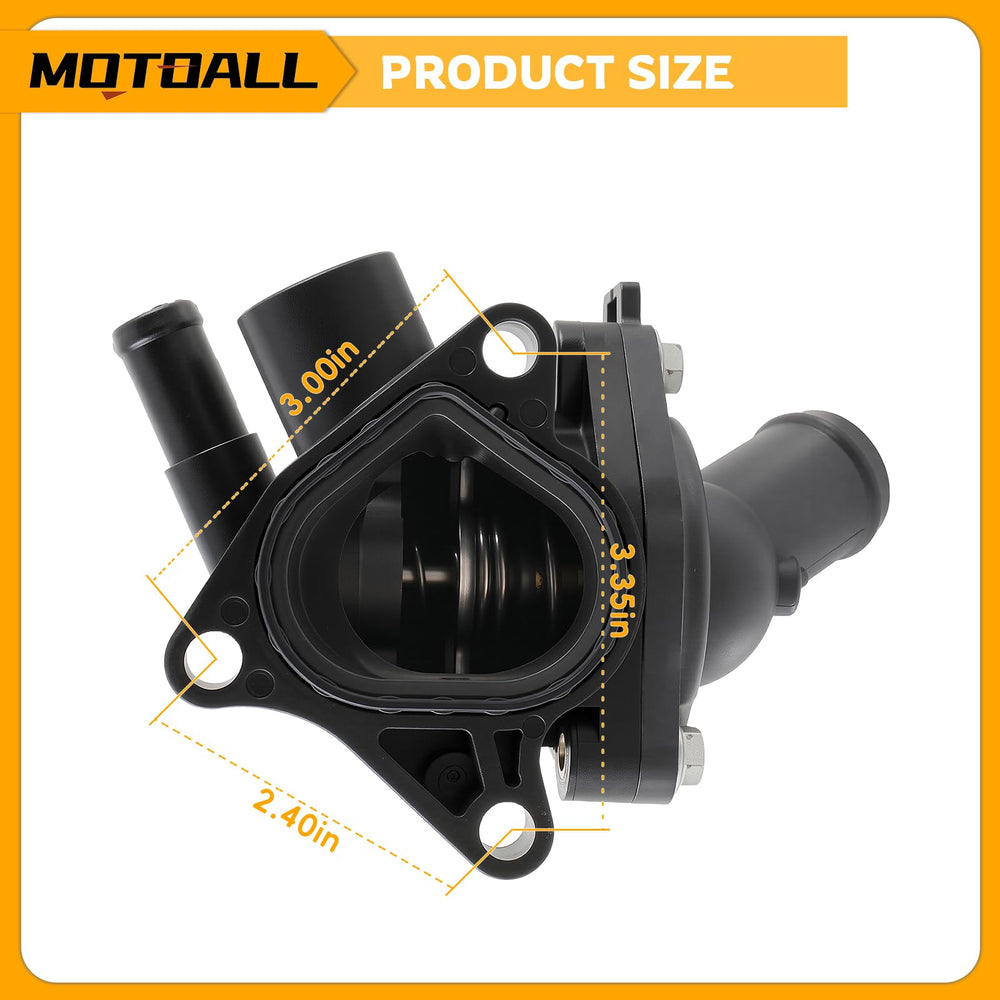 MOTOALL 19320-RAA-A01 internal passage opening for coolant flow