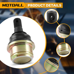 MOTOALL ball joint close-up highlighting rugged metal construction