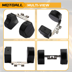 MOTOALL installation guide image suggests easy fit for quick maintenance.
