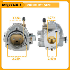 MOTOALL fuel filter for carburetor-kit ensures clean fuel delivery.