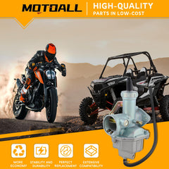 MOTOALL PZ27 carburetor inside view highlights compact design.