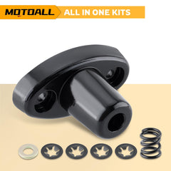 MOTOALL sun visor bracket kit packaged and ready for use.