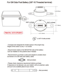 MOTOFLEX high-current 300A rating supports full power shut-off when needed.