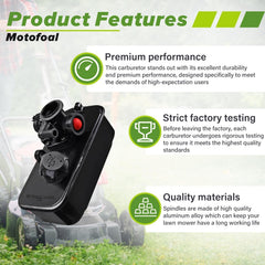 Motofoal screws included for stable mounting and quick setup.