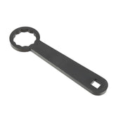 Motoforti 36mm rear axle nut wrench for Harley, fast axle service.