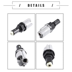 Motoforti easy install front actuator enables simple, tool-free replacement.