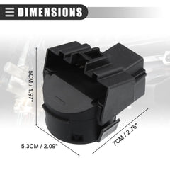 Close-up of Motoforti ignition switch material emphasizing wear‑resistant body