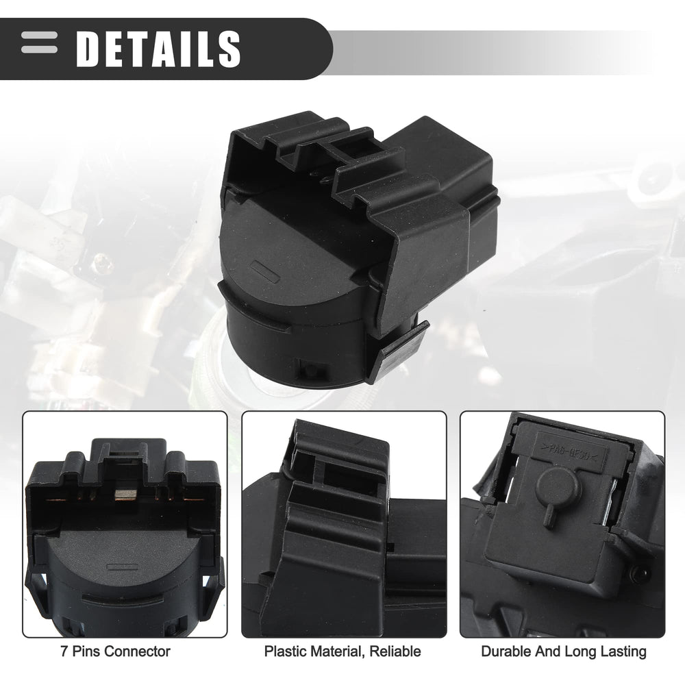Motoforti ignition switch wiring connector with secure connection detail