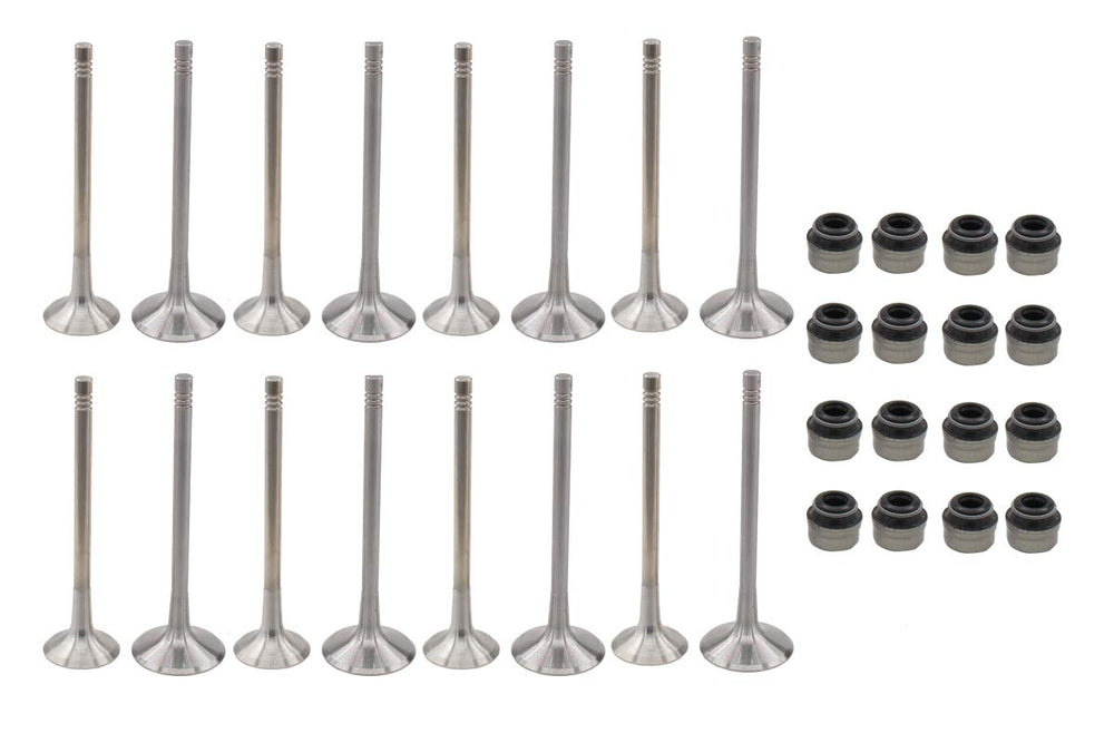 MOTOKU 16Pcs intake valves kit for Audi and VW, precise fit for improved engine breathing