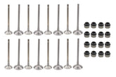 MOTOKU 16Pcs intake valves kit for Audi and VW, precise fit for improved engine breathing