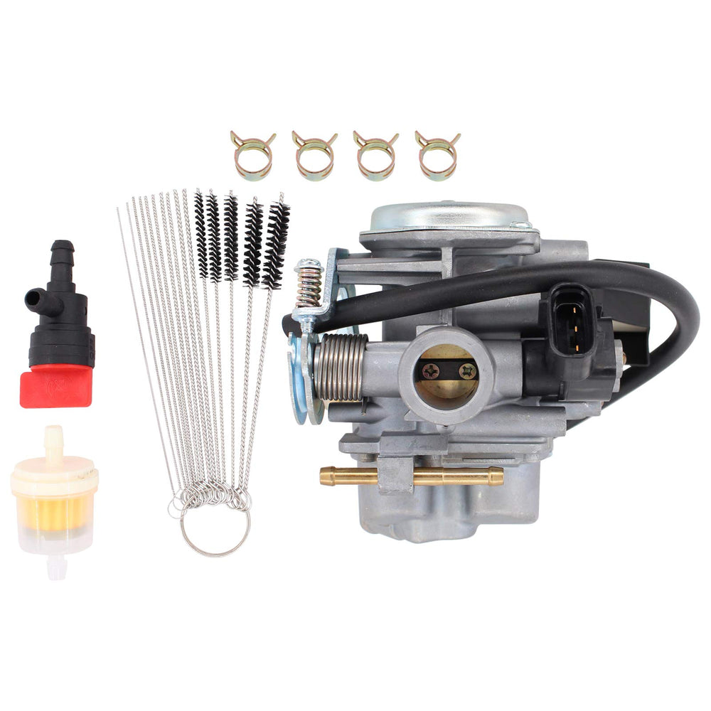 MOTOKU carburetor for Honda Ruckus 50 side view shows a compact, install-friendly design.