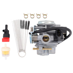 MOTOKU carburetor for Honda Ruckus 50 side view shows a compact, install-friendly design.