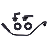 MOTOKU crankcase vent tube breather hose for Jeep improves venting efficiency.