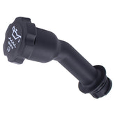 MOTOKU engine oil filler tube cap assembly for universal fit ensures quick oil additions.