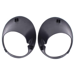 MOTOKU fog light cover bezel closeup shows precise fit for Dodge Ram models.