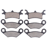 MOTOKU front brake pad visual showing durable heat resistance for smooth stopping