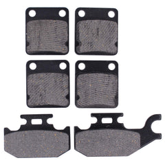 MOTOKU front brake pads for Yamaha Kodiak and Grizzly in use, steady stopping power.