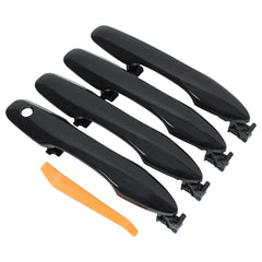 MOTOKU front door handle in black for Toyota Camry with factory-style finish.