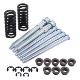 MOTOKU front driver door hinge pin and bushing kit for durable, smoother door operation.