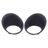 MOTOKU front driver fog light cover bezel enhances rugged Ram styling while protecting lights.