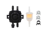 MOTOKU fuel pump with filter installed on John Deere tractor for improved fuel delivery