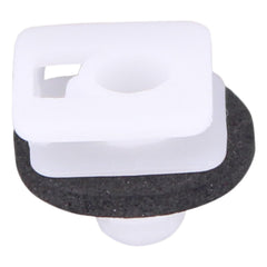 MOTOKU gloss black A-pillar pieces align with factory lines.