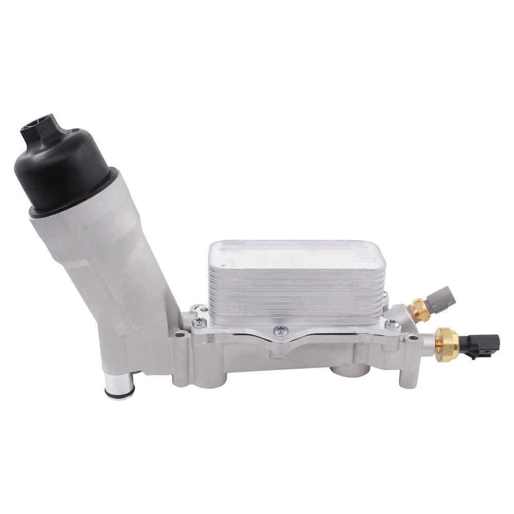 MOTOKU oil filter housing with filter ensures clean oil flow for compatible models