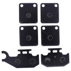 MOTOKU rear brake pads for Yamaha Kodiak, optimized wear and longer intervals.